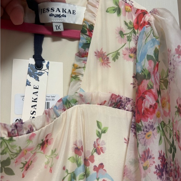 Floral Ruffle Maxi Dress - Picture 5 of 5